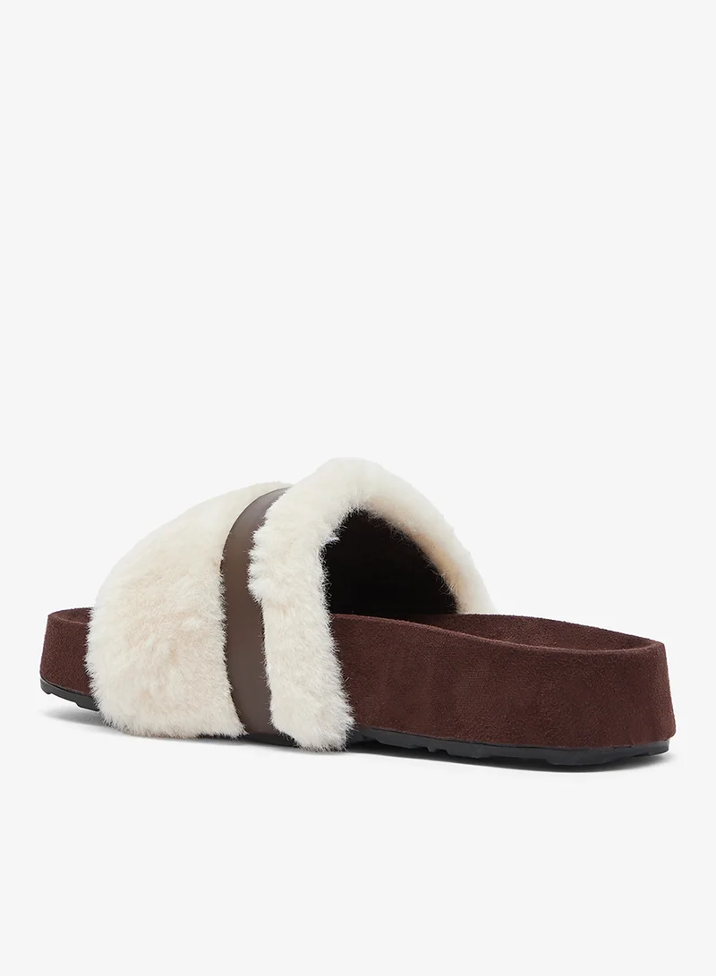 جينجر Cosy Fur Bedroom Slides